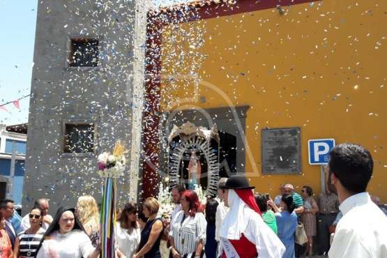 Telde rinde honores a su alcaldesa perpetua (Foto Miguel Florido)